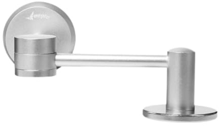 YunJove Coffee Storage Rack Stand, Space-saving, Aluminum Alloy, Versatile Utensils, Porta Sieve Rack, Silver