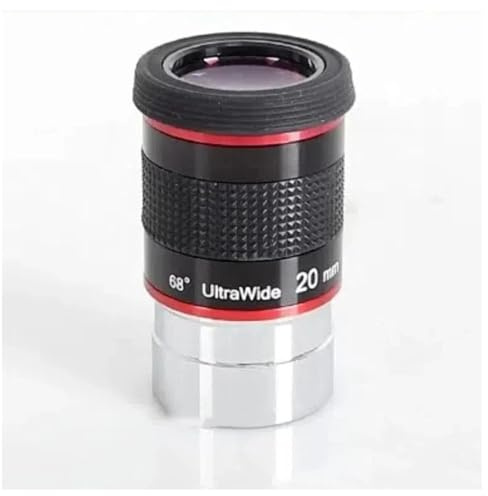Oculare ultra grandangolare 68 gradi per telescopi astronomici – set di accessori da 6 mm, 9 mm, 15 mm, 20 mm