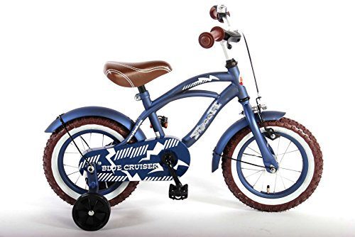 Yipeeh Volare Blue Cruiser Kinderfahrrad - Jungen - 12 Zoll - Blau - 95% zusammengebaut
