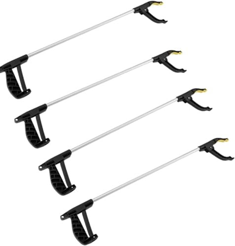 Garden Mile 75cm Magnetic Grabber Stick - Lightweight Aluminium Litter Picker with Easy Grip Handle, Mobility Aid for Indoor & Outdoor Use, Sturdy Long Reach Pick Up Tool for Home, Garden & Workshop