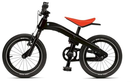 BMW Kidsbike Laufrad Fahrrad Bike Aluminium 14 Zoll Kinderfahrrad Schwarz