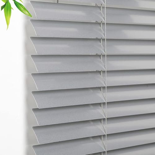 TZYYAO Aluminium-Jalousien 45cm 90cm 100cm 105cm 120cm Breite,Horizontal Jalousie Aus Metall,Raumabdunkelnde Jalousien,Anti-UV/Lichteinstellung,Für Fenster Türen,WxH-105x150cm/41x59in