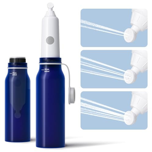 BIGCOW Portable Travel Bidet, Electric Bidet with 3 Spray Modes, IPX7 Waterproof ＆ Rechargeable, Mini Bidet Toilet Water Sprayer for Personal Hygiene, Postnatal Care, Perineal & Hemorrhoid