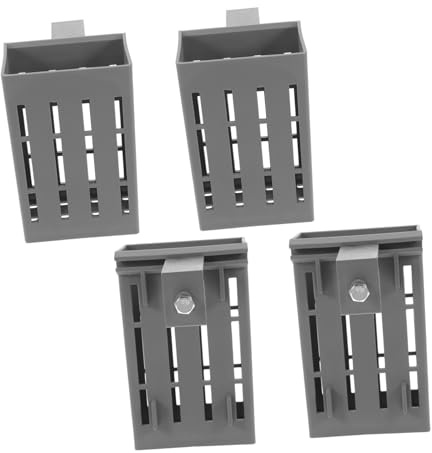 Generic 4pcs Hydroponic Plant Holders for Fish Tank Aquarium Plant Baskets Hooks for Aquatic Decorations and
