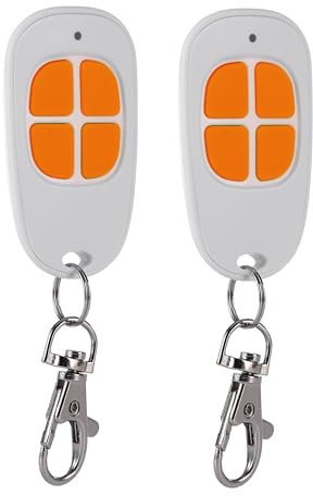 2 x AAM0094 Télécommande Motorisation Portail Portes de Garage 4-Canaux 433,92MHz Garantie de 3 Ans