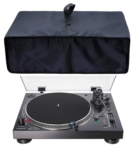 Turntable Dust Cover, Vinyl Record Player Protector, Waterproof Scratch-resistant, Fits Technics SL-Q300/SL-B250 /SL-B260 /SL-BD20 /SL-BD27 /SL-BD35 /SLD-20 /SL-PC11 /SL1200 /SL1210 Pioneer PLX 1000