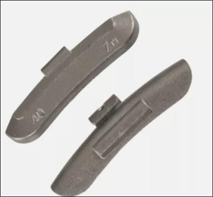 Falco Equipment 50 X Pesi-Contrappesi da 40 gr per Equilibratura Pneumatici Cerchi in Ferro