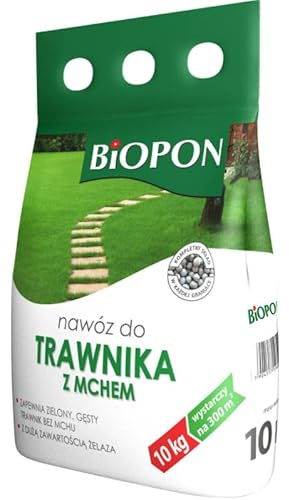 Concime antimuschio prato 10kg - fertilizzante NPK solfato di Ferro per 300m2