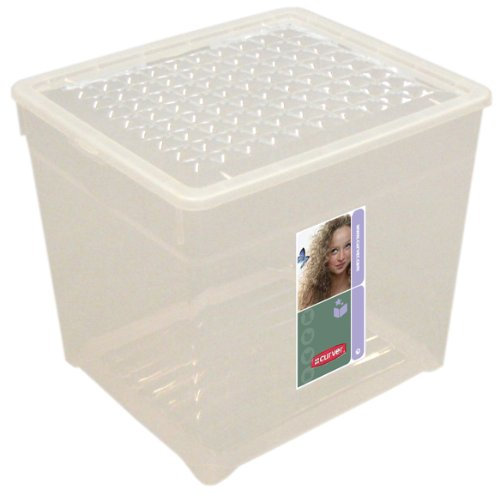 Curver 03000-001-00 Simply Box XL 33 L, transparent, 1.1 x 1.1 cm