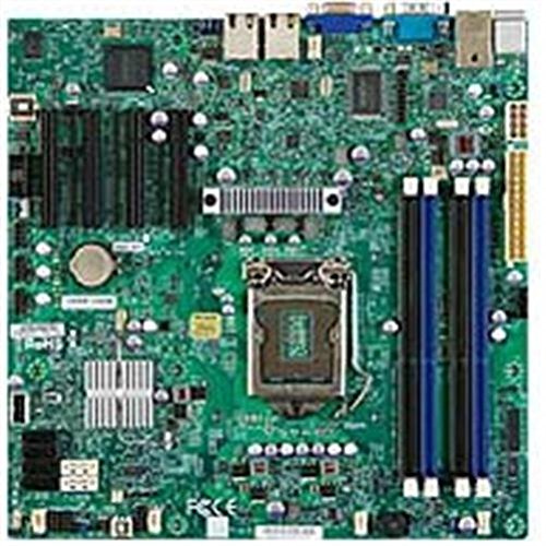 Supermicro X9SCM-B Placa Base para - Servidor (800,1066,1333 MHz, 32 GB, 1GB,2GB,4GB,8GB, Dual, 1.5 V, 0, 1, 5, 10)