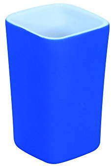 MSV 140921 Haïti Gobelet Céramique Bleu Foncé 541 C 6,3 x 6,3 x 10,5 cm