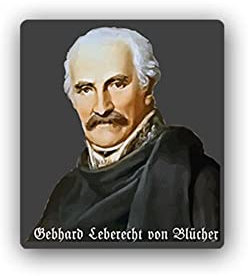 Gebhard Leberecht von Blücher Fürst von Wahlstatt Preußen Marschall 6x7cm#A1995