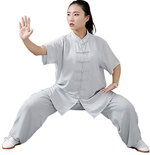 Daoba Sommer-Kampfsport Tai Chi Uniform Wing Chun Shaolin Anzug Kung Fu Uniformen Unisex Zweiteiliger Anzug