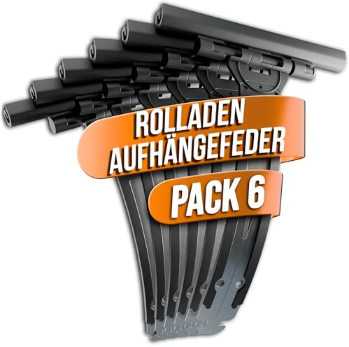 Pack 6 Ganci Tapparella in Plastica Resistente con Rinforzo in Acciaio Zincato – Ricambi per Tapparelle Avvolgibili Manuali in PVC o Alluminio – Facili da Montare – Elevata compatibilità (6)