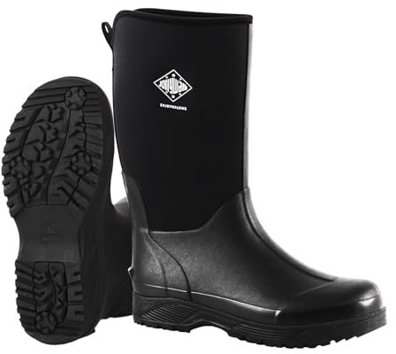 Jollywalk Wellington boots,Handcrafted wellies, 100% rubber, rubber rain boots used for fishing, agriculture, gardening