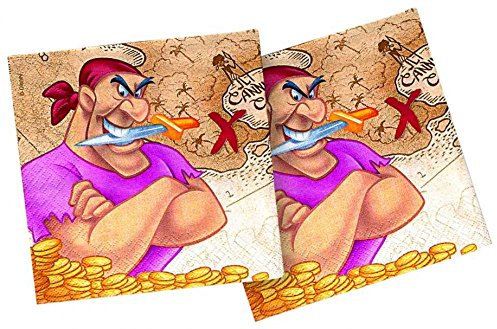 Folat Tovaglioli Pirate Disney, 8521P, Meerkleurig