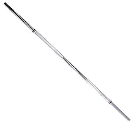 CAP Barbell 60 Solid Standard Bar, 1-Inch Diameter, Chrome