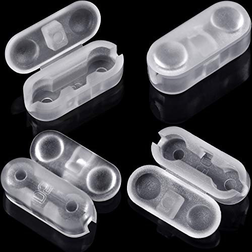30 Pack Replacement Vertical Roman Roller Blind Ball Chain Cord Connector Clips (Transparent)