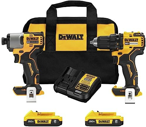 DEWALT - Brushless 2-Tool Drill and Impact Combo Kit (DCK227D2)