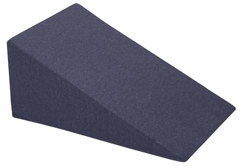 Petsona Rampa Per Cani E Gatti, Schiuma Scale Per Animali, Rivestimento Sfoderabile E Lavabile, Blu Scuro