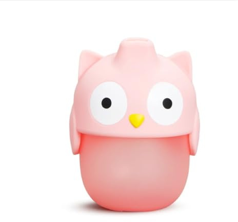 Munchkin 3D Koala Weichgriff-Auslaufsicherer Baby-Trinklernbecher | BPA-freier Trinklernbecher für Kleinkinder | Perfekt für Babys ab 9 Monaten | Schonend für das Zahnfleisch | 236 ml | Eule