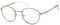 Botaniq Rund Edelstahl Brillen in Gold für Unisex, Brille mit Sehstärke, optional mit Sonnenbrillen tönung oder Blaulichtfilter (Modell BIO-1009-204)