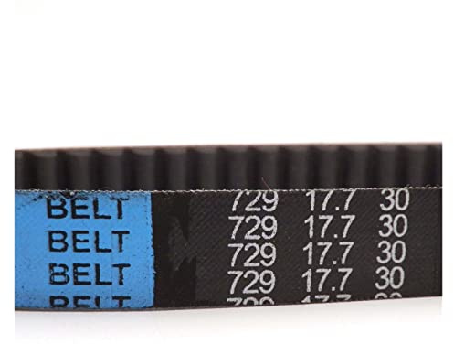 Courroie Transmission pour Minarelli pour Jog Courroie D'entraînement 669 729 799 743 788 835 842 pour GY6 50cc 150cc 139qmb 1p39qmb 147qmd 152qmi 157amj Courroie D'entraînement(729-17.7-30)