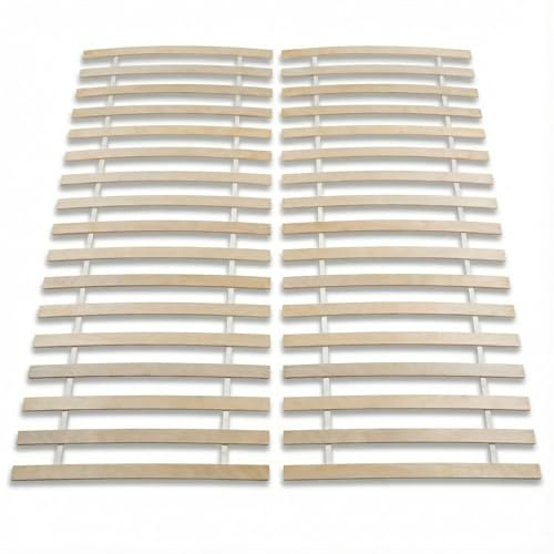 IDIMEX Sommier 180 x 200 cm PASIA sans Cadre, Sommier à Lattes pré-percées pour lit Double King Size, vis fournies