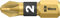 855/1 BDC BiTorsion Pozidriv Bit Diamond Coated PZ2 x 25mm (Card 1)