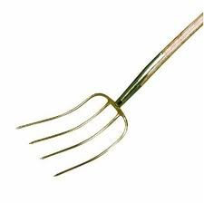 Kerbl - Dunggabel Erntekönig m.135cm E-stiel 4zk.33x28 weitgestell - 291031