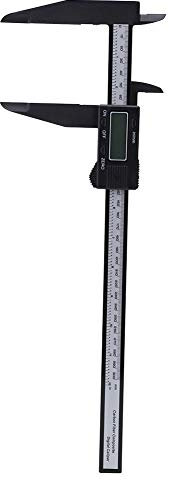 Digitaler Messschieber, 150 mm/300 mm Digitaler Messschieber aus Carbon mit Langem Messwerkzeug für Schulen, Zimmerer, Bauernhöfe oder Privathäuser(300MM)