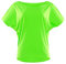 WINSHAPE Damen Super Leichtes Functional Dance-top Dt101 T-Shirt, Neon-grün, L EU