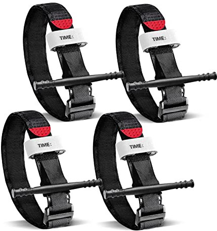 YUTUY Torniquete con Soporte Tactico Militar ,4 Piezas para Acampar Senderismo MontañIsmo Deportes al Aire Libre