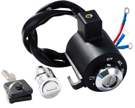 Cerradura Encendido Para Sportster XL 883 1200 1995-2003 Bloqueo De Interruptor De Encendido De Motocicleta Con 2 Llaves Cerradura Barril De Encendido