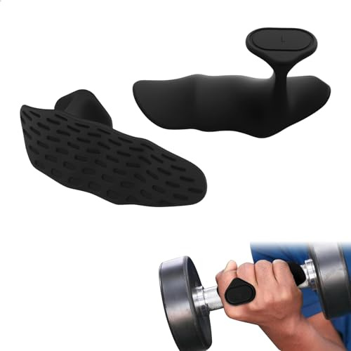 Almohadilla de Agarre, Grip Pad, Protector Manos Gym, Guantillas Gimnasio, Guantes Calistenia, Ayudantes de Agarre para Deporte de Fuerza para Entrenamiento Con Pesas, Accesorios de Fitness 1 Par
