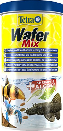 Tetra Wafer Mix Aliment Complet pour Poisson de Fond et Crustacé Multicolore, 1L