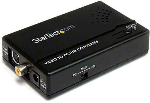 StarTech.com VID2VGATV2 - Adaptador conversor Escalador de S-Video