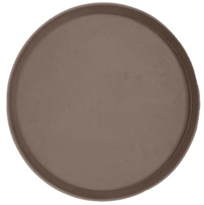 The HC Companies Sottovaso rotondo per piante terrazzo da 33,7 x 33,7 x 3,7 x 3,0 cm, colore: cioccolato