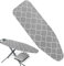 Funda para Tabla de Planchar - Funda de algodón Grueso Resistente a Las Quemaduras | Almohadilla Reflectante del Calor, con Borde elástico para lavanderías, dormitorios y Viajes