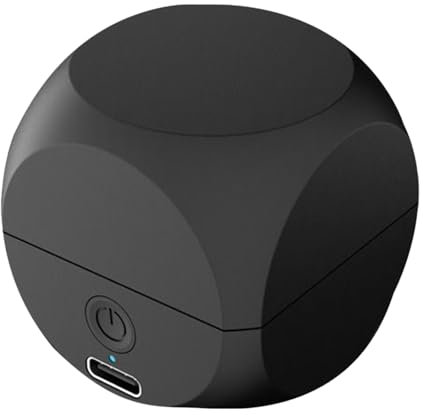 Rasoio Portatile, Trimmer Di Barba A Forma Di Dadi, Strumento Di Toelettatura Per Capelli Elettrici, 1.65x1.65x1.65 Pollici, Ricaricabile USB, Facile Da Trasportare, Per Viaggi, Ufficio O