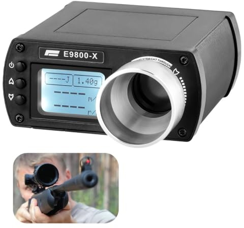 yeeplant Shooting Speed Tester mit LCD-Bildschirm, Schieß-Testwerkzeug, Hochleistungs-Airsoft-Chronograph, multifunktional