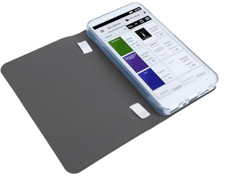 Hamwesh Lettore di Ebook LCD a Colori, Lettore di Libri Elettronici Portatile da 5 Pollici con Fotocamera da 5 MP e Batteria da 2000 MAh, con WiFi FM, per l'apprendimento della Lettura