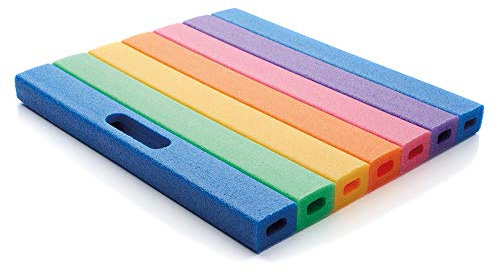NMC Mehrzweckkissen Kniekissen Sitzkissen Comfy® PAD in den Regenbogenfarben