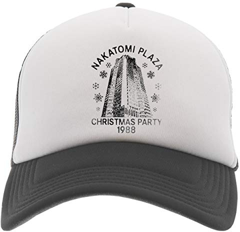 Nakatomi Christmas Party Baseboll Truckerlock Svart Baseball Trucker Cap Black