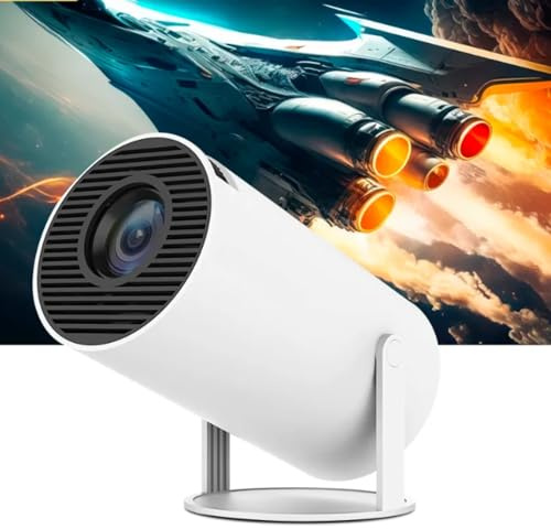 Bärbar projektor 1080p - 7 500 LM, Android 11, Bluetooth 5.0, 4K-kompatibel