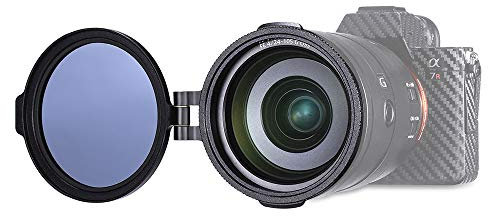 BAFOVY ND Filter Adapter Ring Set, 7-in-1 ND Filter Adapter Ring Set Aluminum-CNC Quick-change System 49-82mm Universel Zoom Lens Adapter System for Wide-angle/zoom Lenses (58mm)