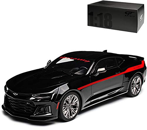 GT Spirit Chevrolet Camaro ZL1 Coupe Schwarz Hennessey Exorcist 6. Generation Ab 2015 Nr 225 1/18 Modell Auto