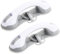 Volumoon 2pcs Agarraderas Baño para Mayores, Asa Ventosa Seguridad Antideslizante, Agarrador Ducha Seguridad, Ayuda Movilidad para Personas Niños Ancianos Minusválidos, para Bañeras, Ducha, Inodoro