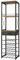 Vicco Weinregal Porto, offener Küchenschrank, Eiche rustikal, 40 x 147.5 cm mit Schublade