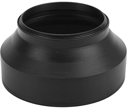 Bonbela Motljusskydd 3 i 1 Universell Hopfällbar Kamera Motljusskydd Hopfällbar Motljusskydd med 3 Olika Justerbara Lägen (72 mm)